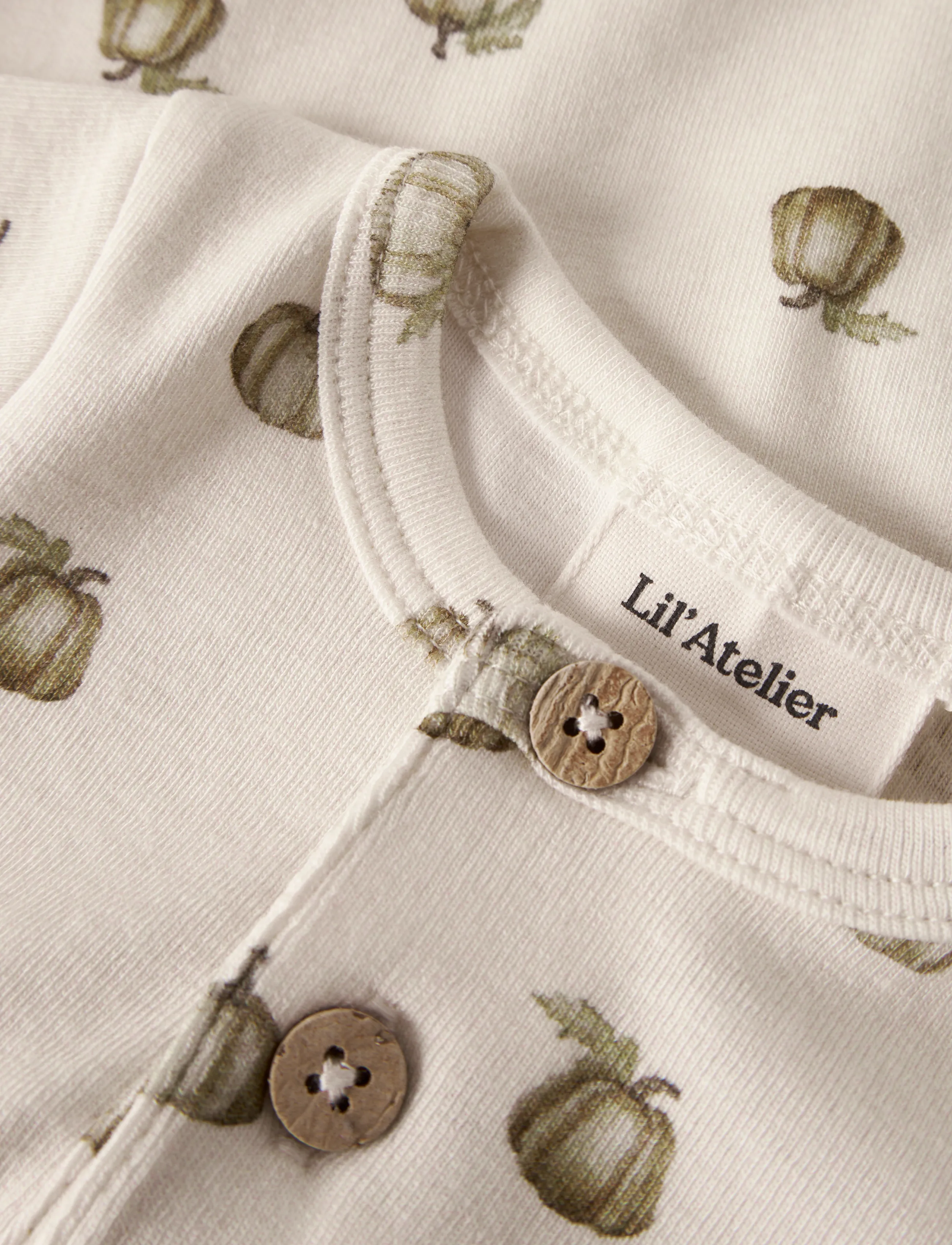 Lil'Atelier - NBMGAYO SAT LS SLIM BODY LIL - langärmelige bodys - turtledove - 2