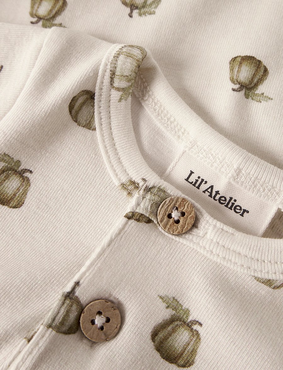 Lil'Atelier - NBMGAYO SAT LS SLIM BODY LIL - langärmelige bodys - turtledove - 2