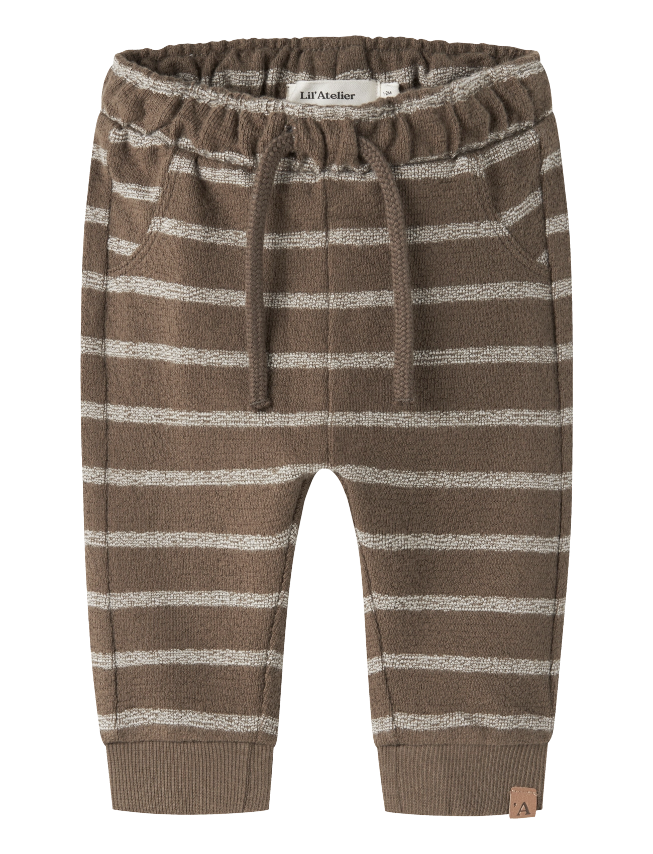 Lil'Atelier NBMOBY LOOSE PANT LIL - Clothing - TEAK / brown