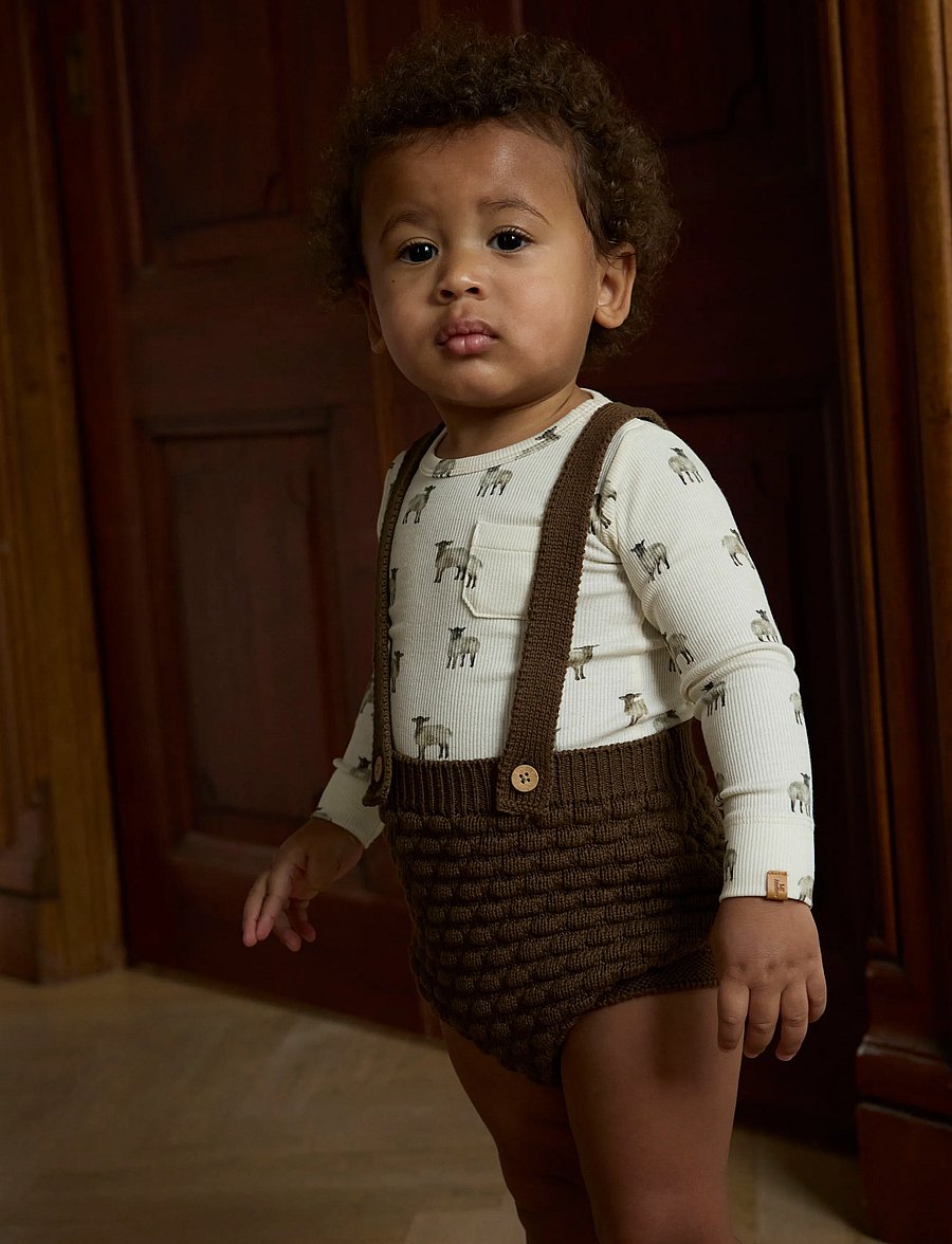 Lil'Atelier - NBMGAVO EKO LS SLIM BODY LIL - turtledove - 0