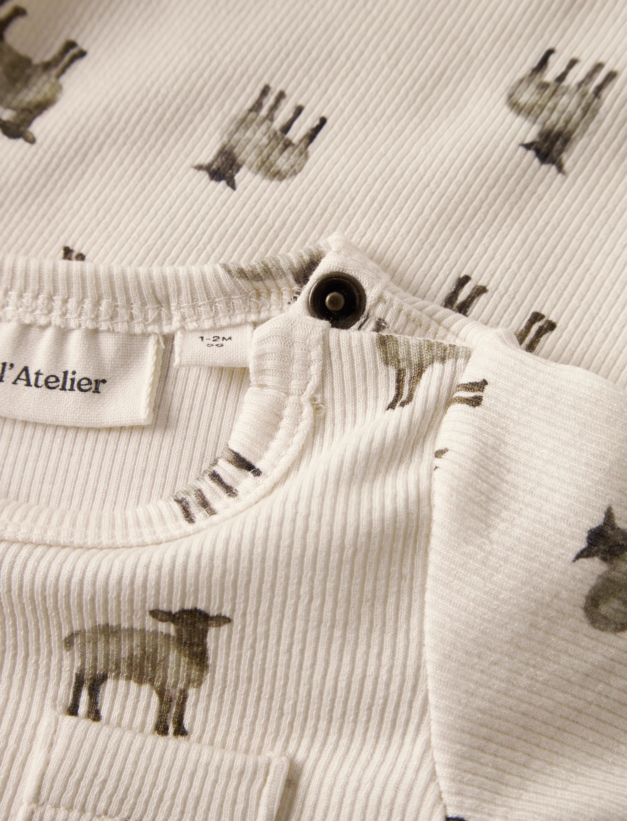 Lil'Atelier - NBMGAVO EKO LS SLIM BODY LIL - turtledove - 3