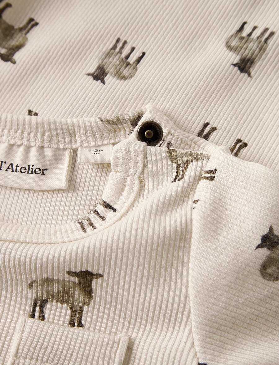 Lil'Atelier - NBMGAVO EKO LS SLIM BODY LIL - turtledove - 3