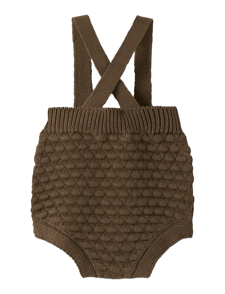 Lil'Atelier - NBNNOBIR LOOSE KNIT BLOOMERS LIL - teak - 1