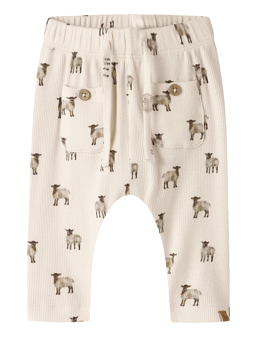 Lil'Atelier - NBMGAVO ENK LOOSE PANT LIL - turtledove - 1