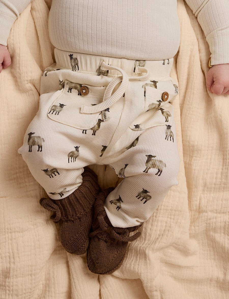 Lil'Atelier - NBMGAVO ENK LOOSE PANT LIL - turtledove - 0