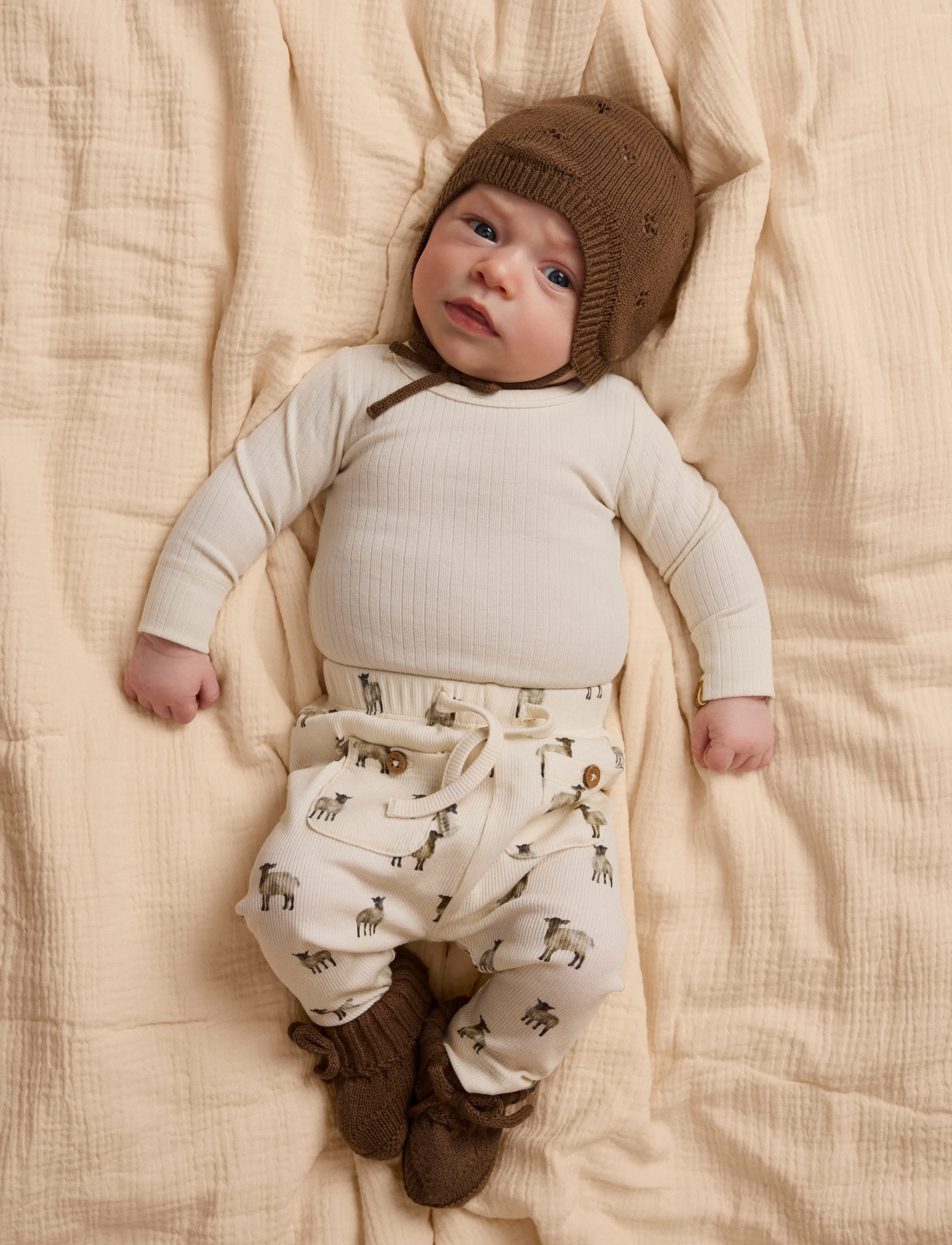 Lil'Atelier - NBMGAVO ENK LOOSE PANT LIL - turtledove - 3
