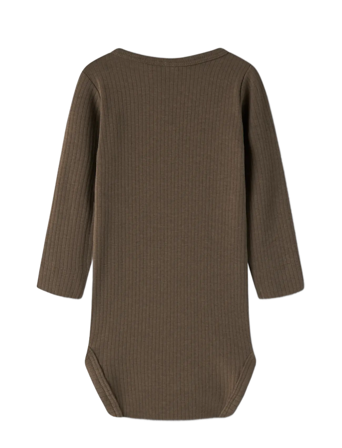 Lil'Atelier - NBMGABO BIB LS SLIM BODY LIL - pikkade varrukatega bodid - teak - 1