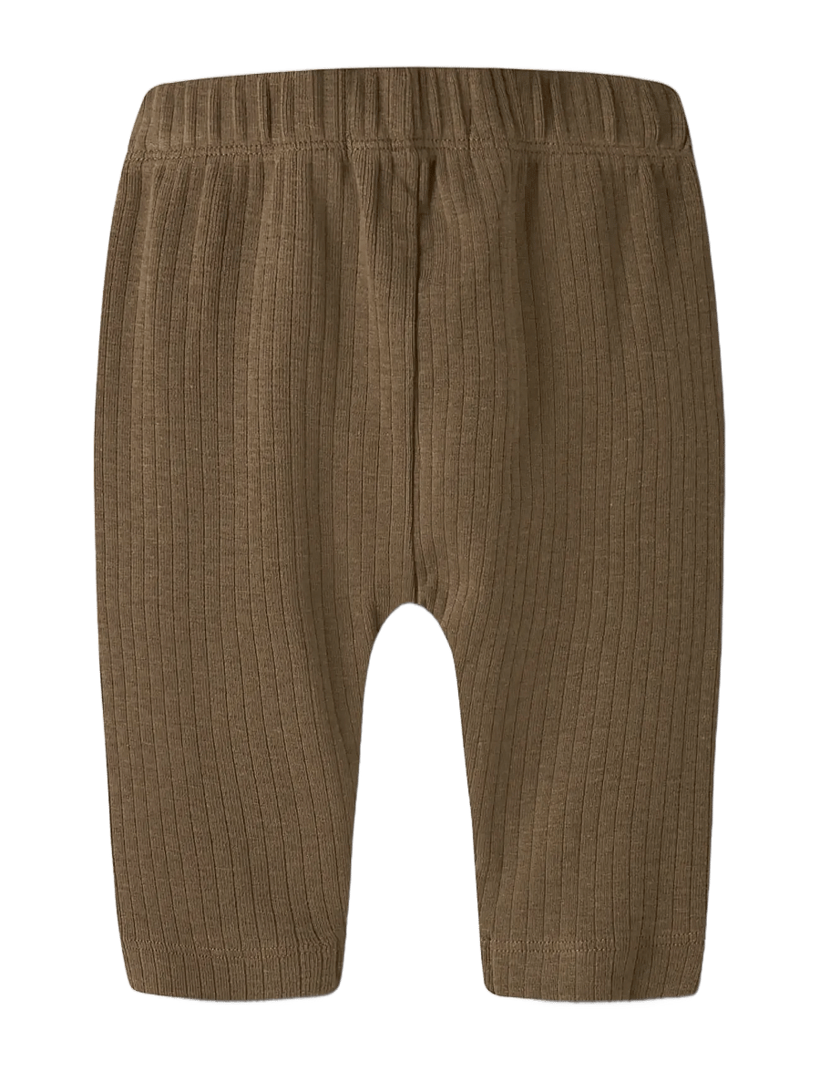 Lil'Atelier - NBMGABO BIB LOOSE PANT LIL - teak - 1