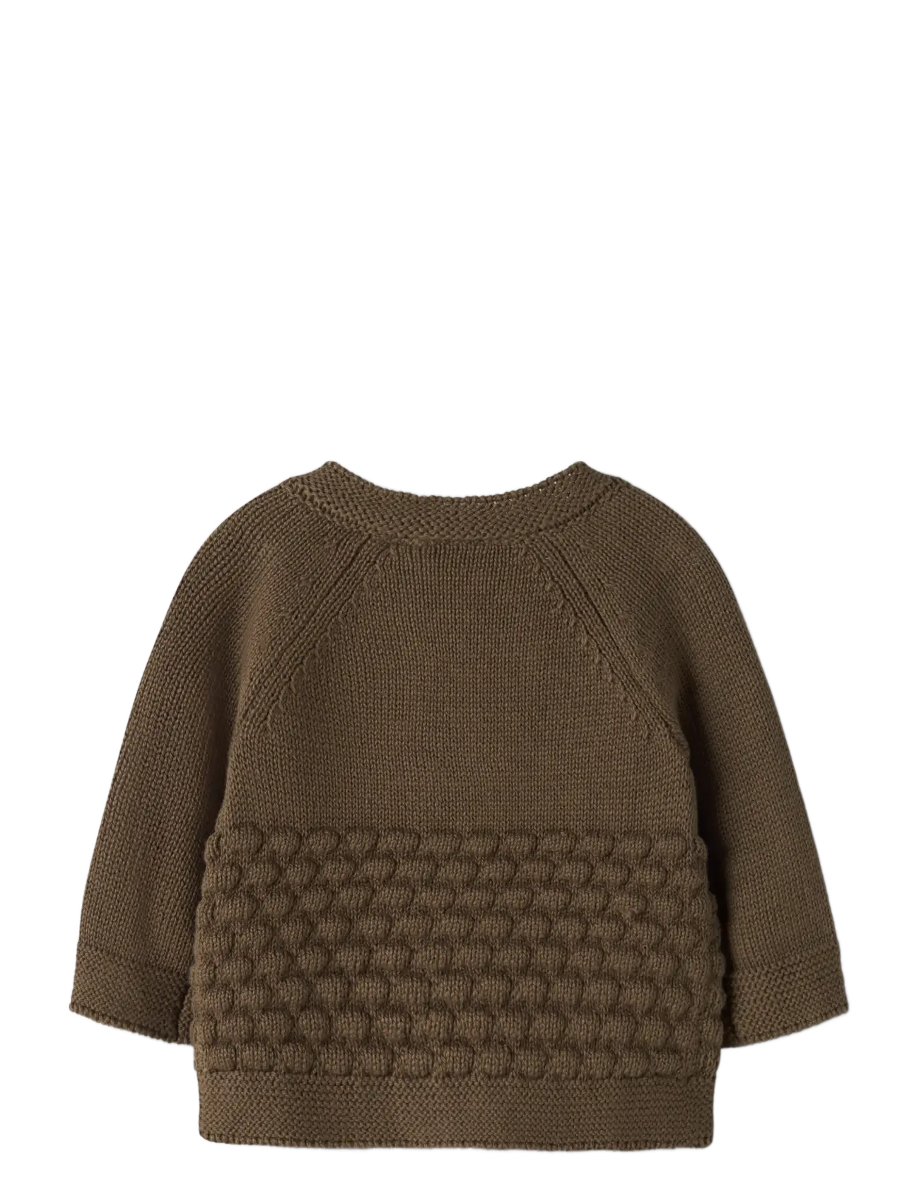 Lil'Atelier - NBNNOBIR LS KNIT CARD LIL - teak - 1