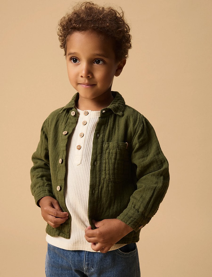 Lil'Atelier - NMMNEPPO LS LOOSE SHIRT LIL - langärmlige hemden - cypress - 2