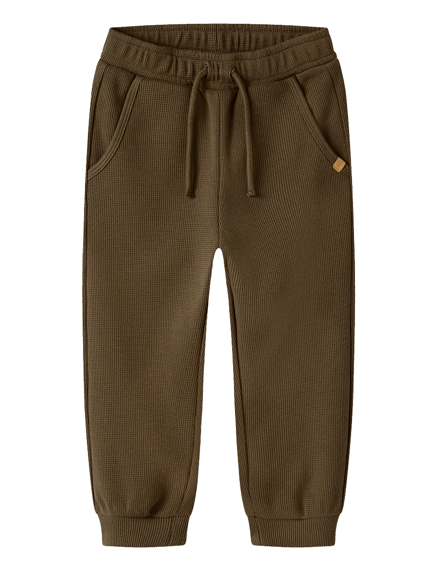 Lil'Atelier - NMMNAFFEL LOOSE SWEAT PANT LIL - dressipüksid - teak - 0