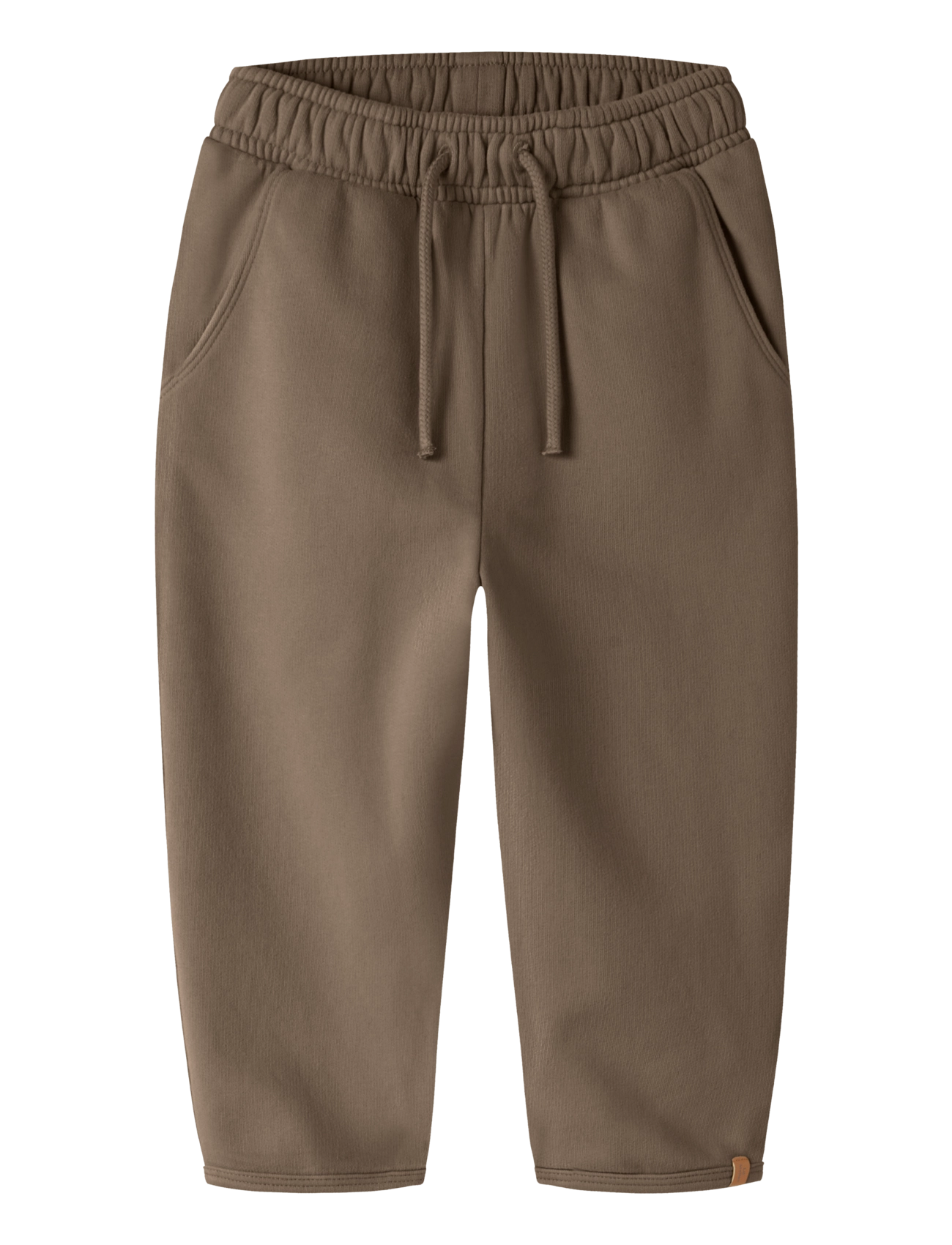 Lil'Atelier NMMILONDON REM LOOSE SWEAT PANT BRU LIL - Drabužiai - TEAK / brown