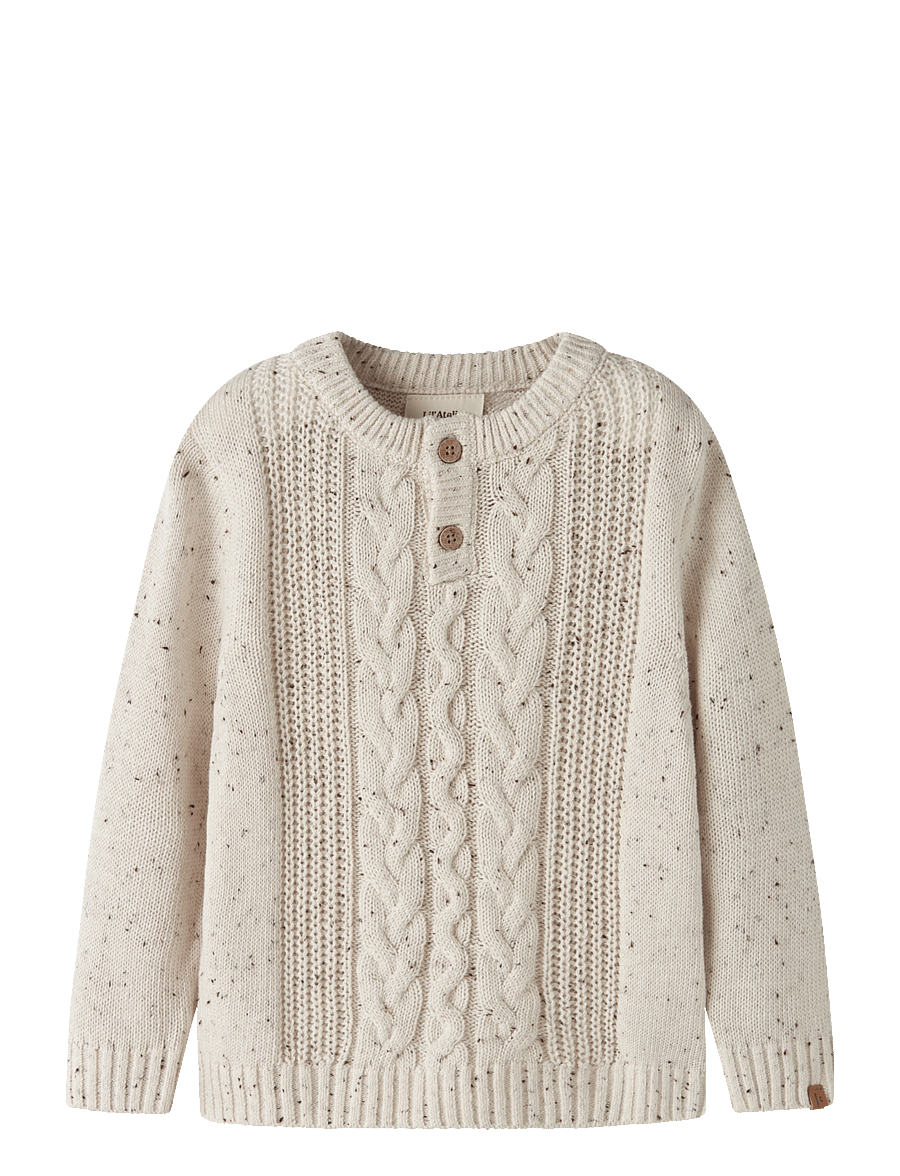 Lil'Atelier - NMMGALTO KAI LS KNIT LIL - turtledove - 0