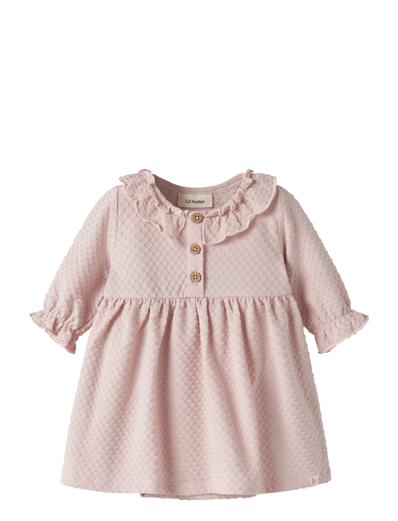 Lil'Atelier NBFNOEL LS BODY DRESS LIL - Pikkade varrukatega bodid - HUSHED VIOLET / pink/rose