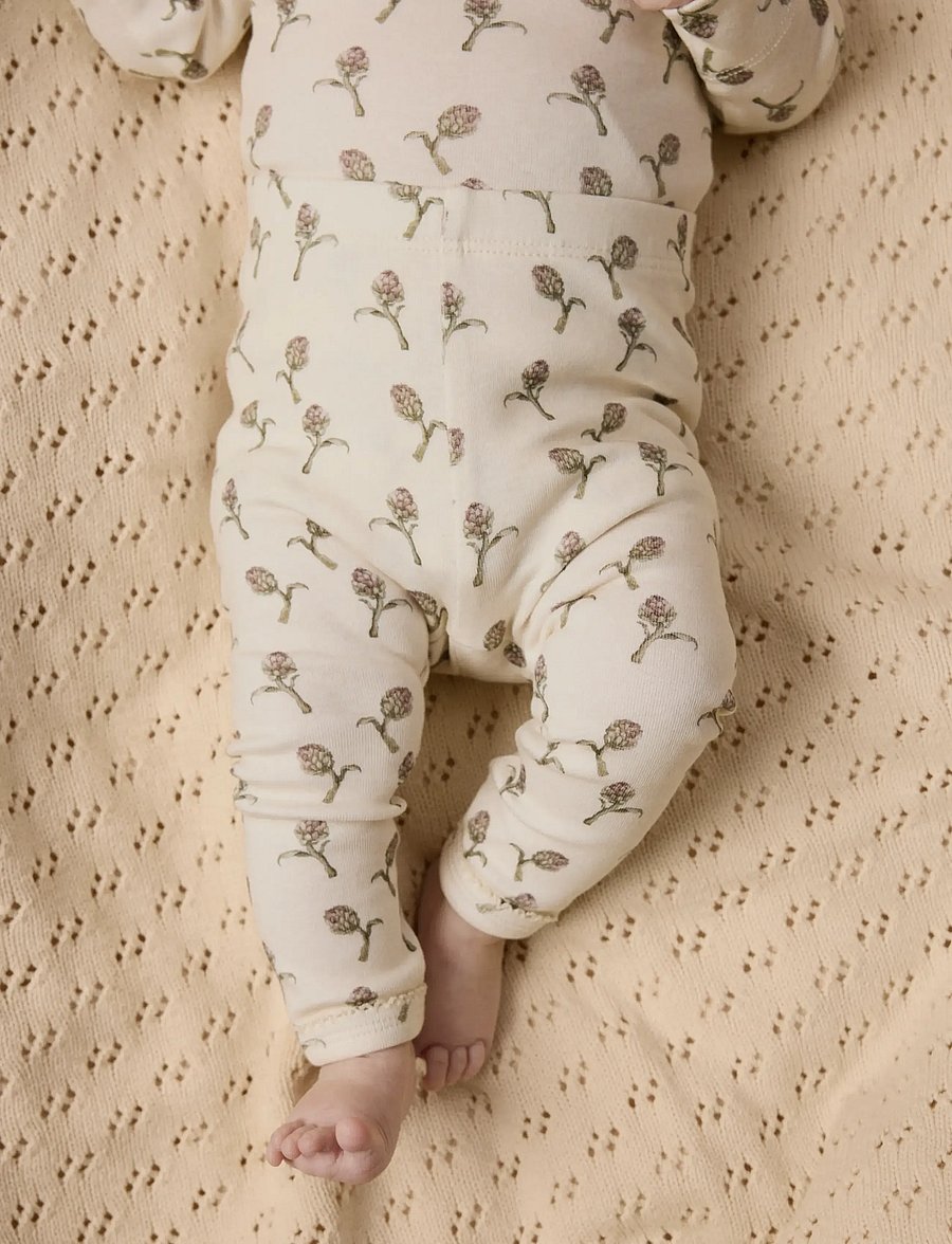 Lil'Atelier - NBFGAYO SIN SLIM LEGGINGS LIL - leggings - turtledove - 3