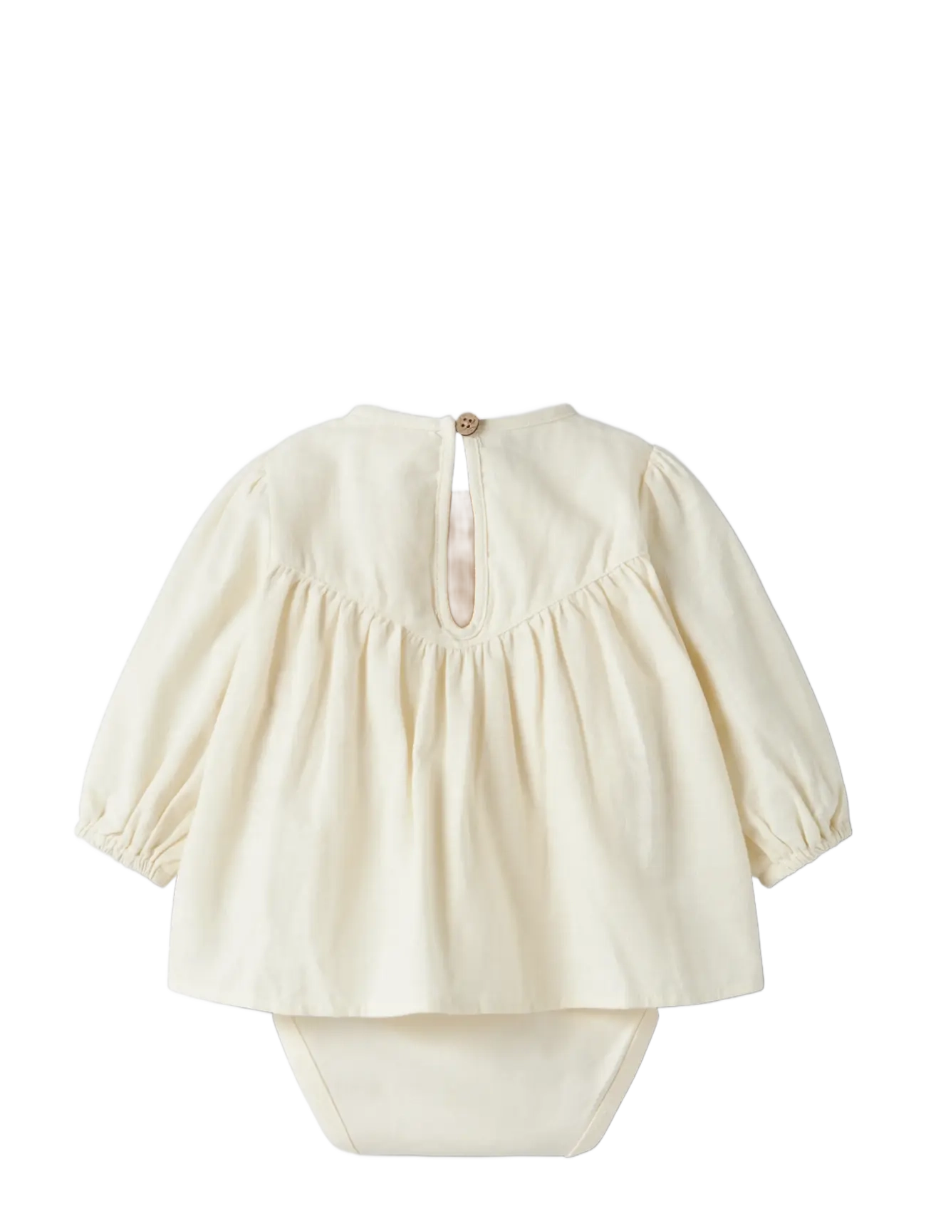 Lil'Atelier - NBFNELLA LS LOOSE BODY SHIRT LIL - pikkade varrukatega bodid - turtledove - 1