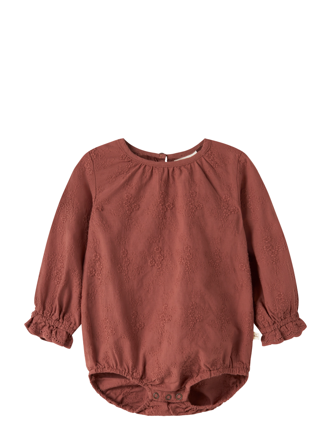 Lil'Atelier Nbfnopa Ls Loose Body Lil, 56, Bodys, Braun - Long-sleeved, Kinder