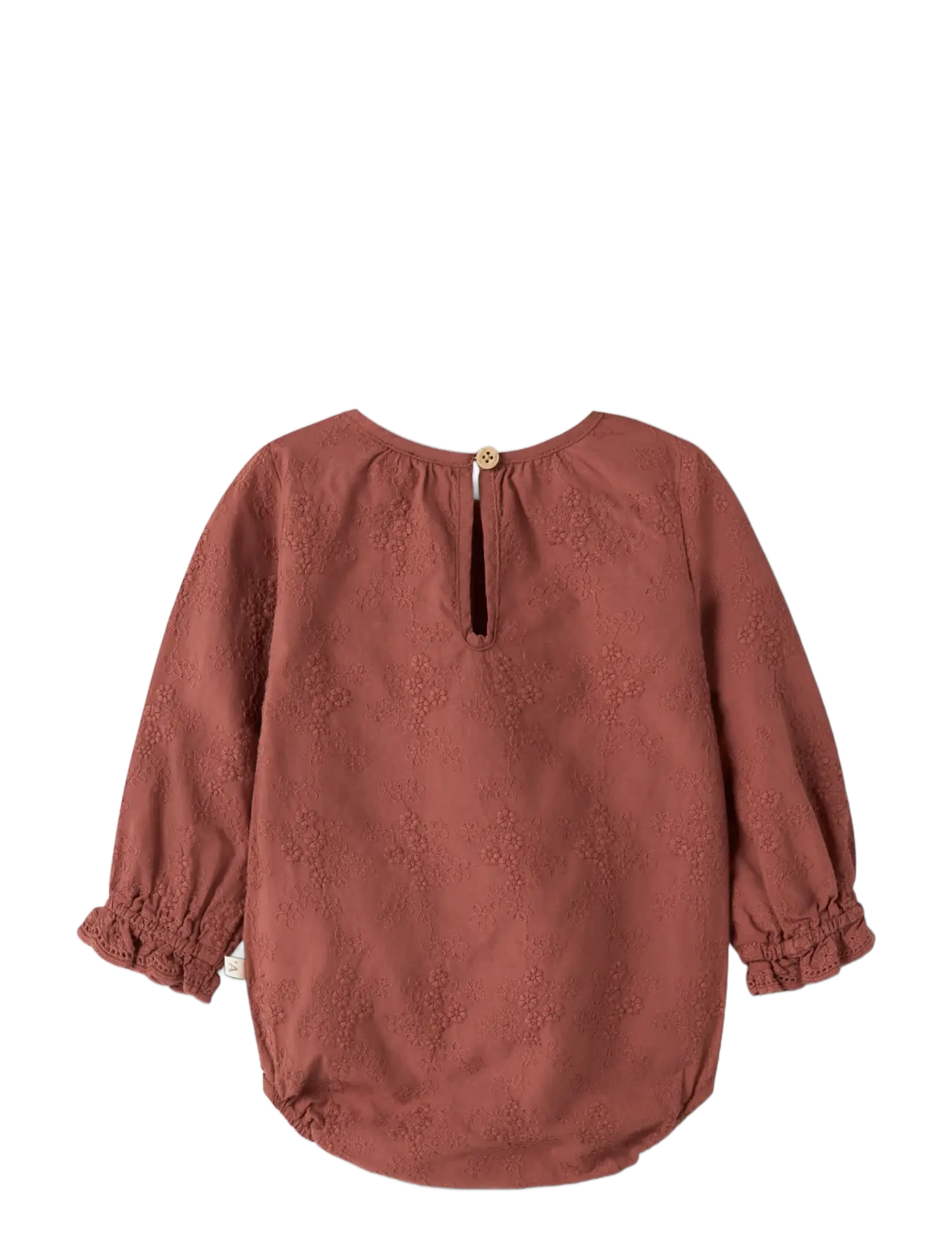 Lil'Atelier - NBFNOPA LS LOOSE BODY LIL - pikkade varrukatega - mahogany - 1