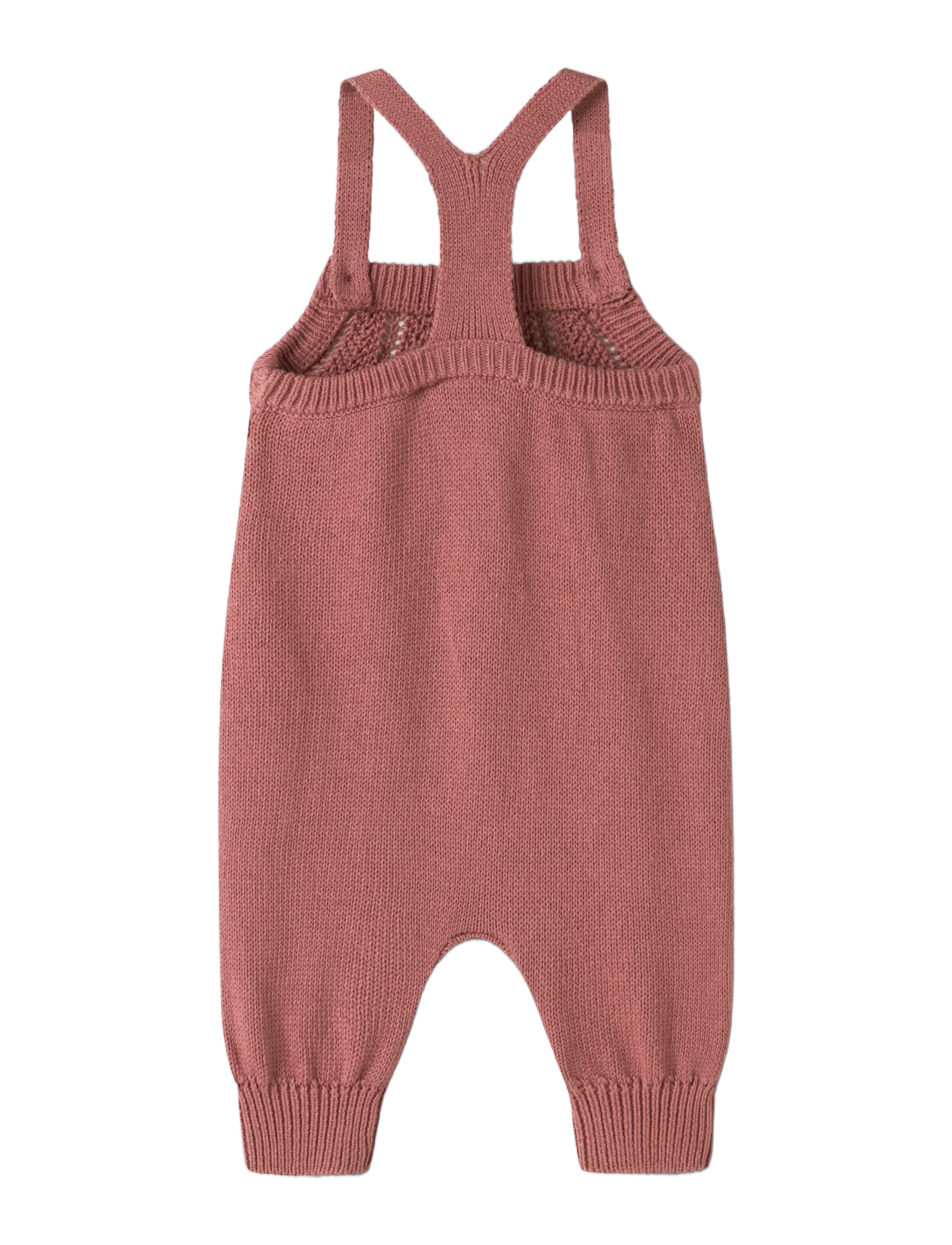 Lil'Atelier - NBFNODA LS KNIT OVERALL LIL - jumpsuits - withered rose - 2