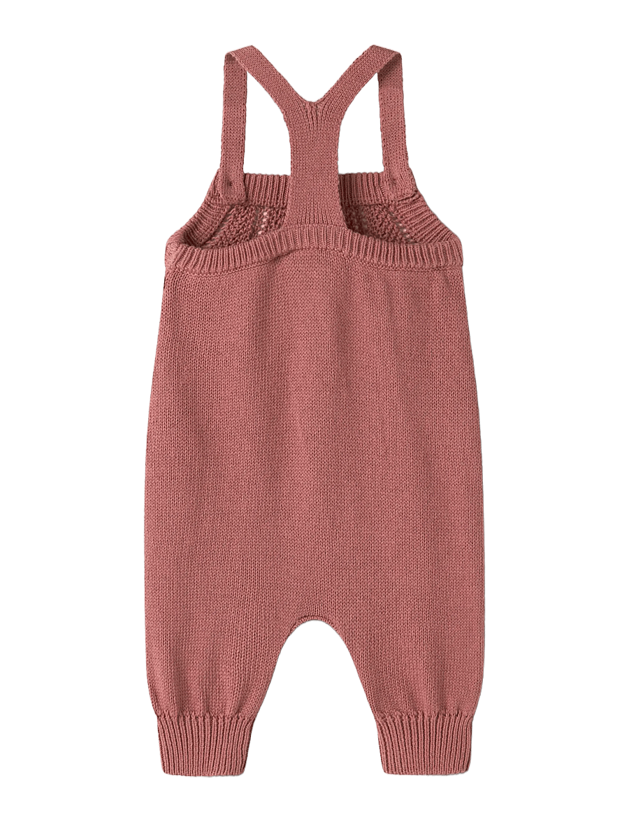 Lil'Atelier - NBFNODA LS KNIT OVERALL LIL - jumpsuits - withered rose - 2