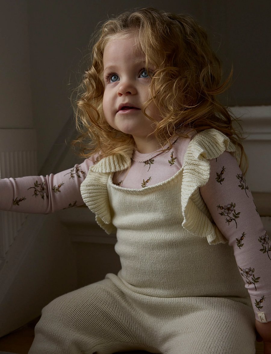 Lil'Atelier - NBFGAYO SIG LS SLIM BODY LIL - pikkade varrukatega bodid - hushed violet - 3