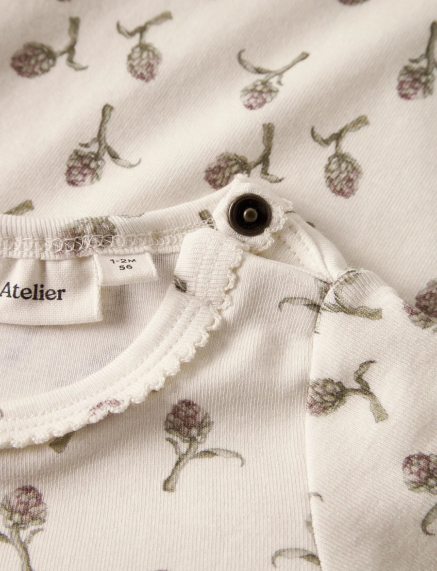 Lil'Atelier - NBFGAYO SIG LS SLIM BODY LIL - turtledove - 2