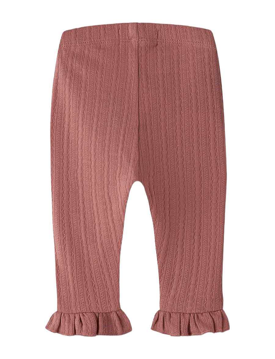 Lil'Atelier - NBFONELA SLIM LEGGINGS LIL - leggings - withered rose - 1
