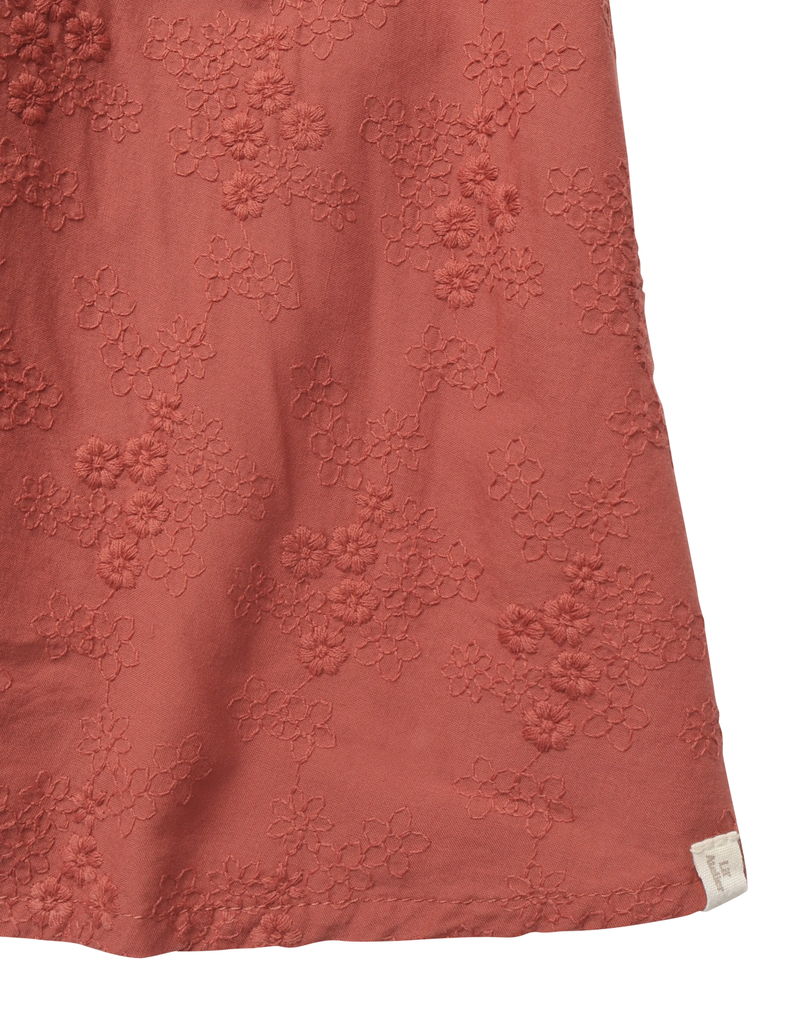 Lil'Atelier - NMFNOPA LS LOOSE DRESS LIL - långärmade babyklänningar - mahogany - 3