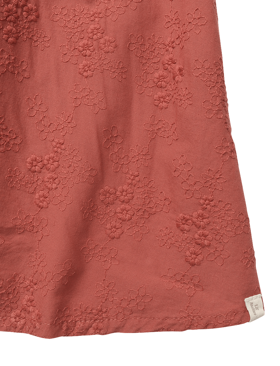 Lil'Atelier - NMFNOPA LS LOOSE DRESS LIL - langærmede babykjoler - mahogany - 3