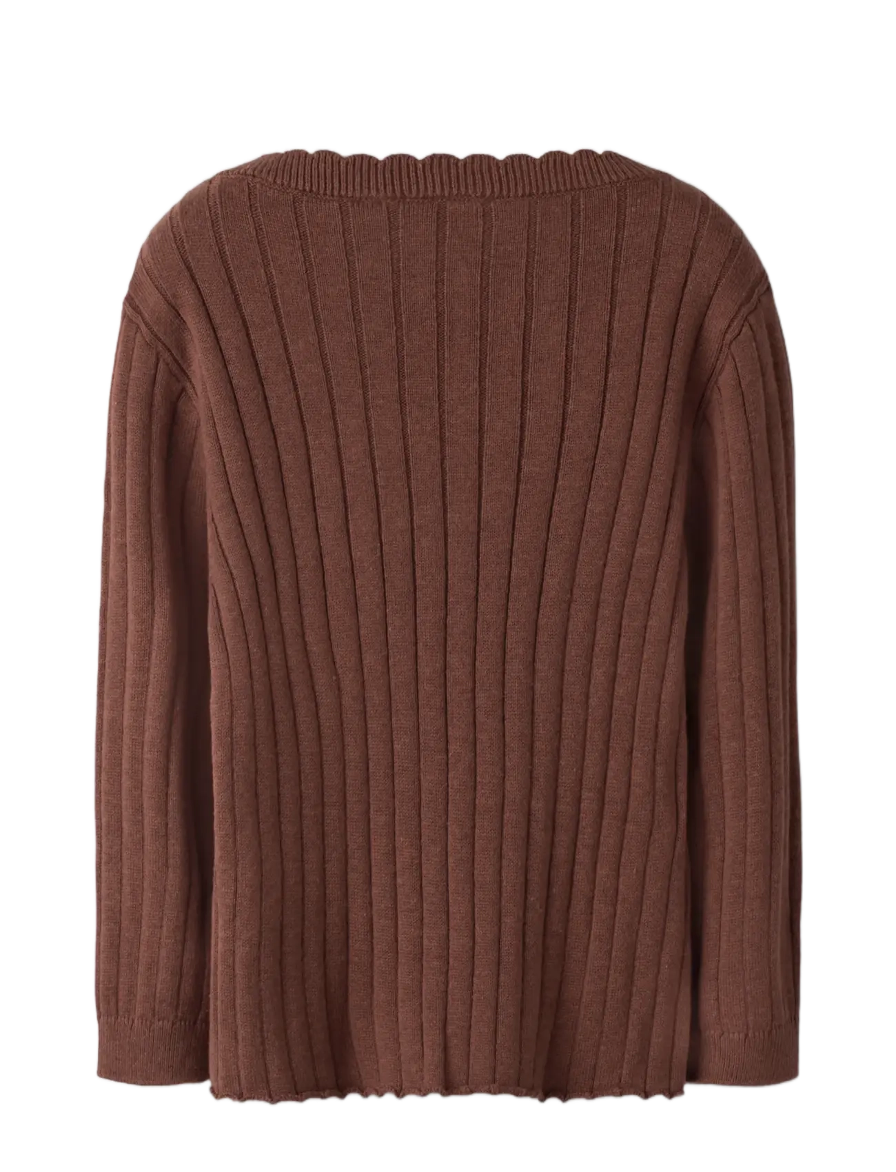 Lil'Atelier - NMFNELSAN LS KNIT LIL - jumpers - mahogany - 1