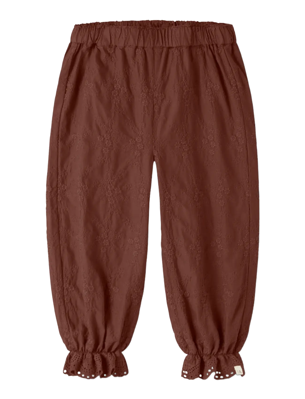 Lil'Atelier - NMFNOPA LOOSE PANT LIL - mahogany - 1
