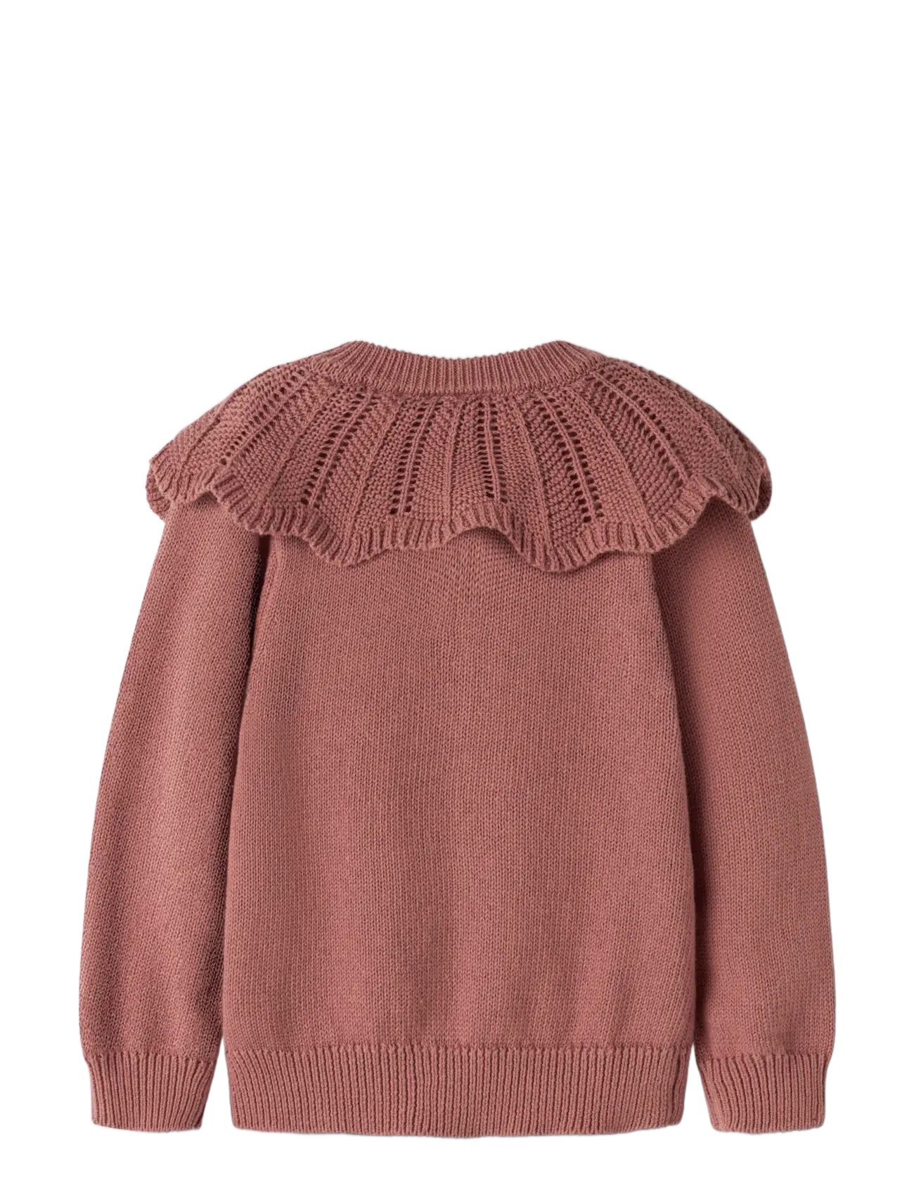 Lil'Atelier - NMFNODA LS KNIT CARD LIL - kardiganid - withered rose - 1