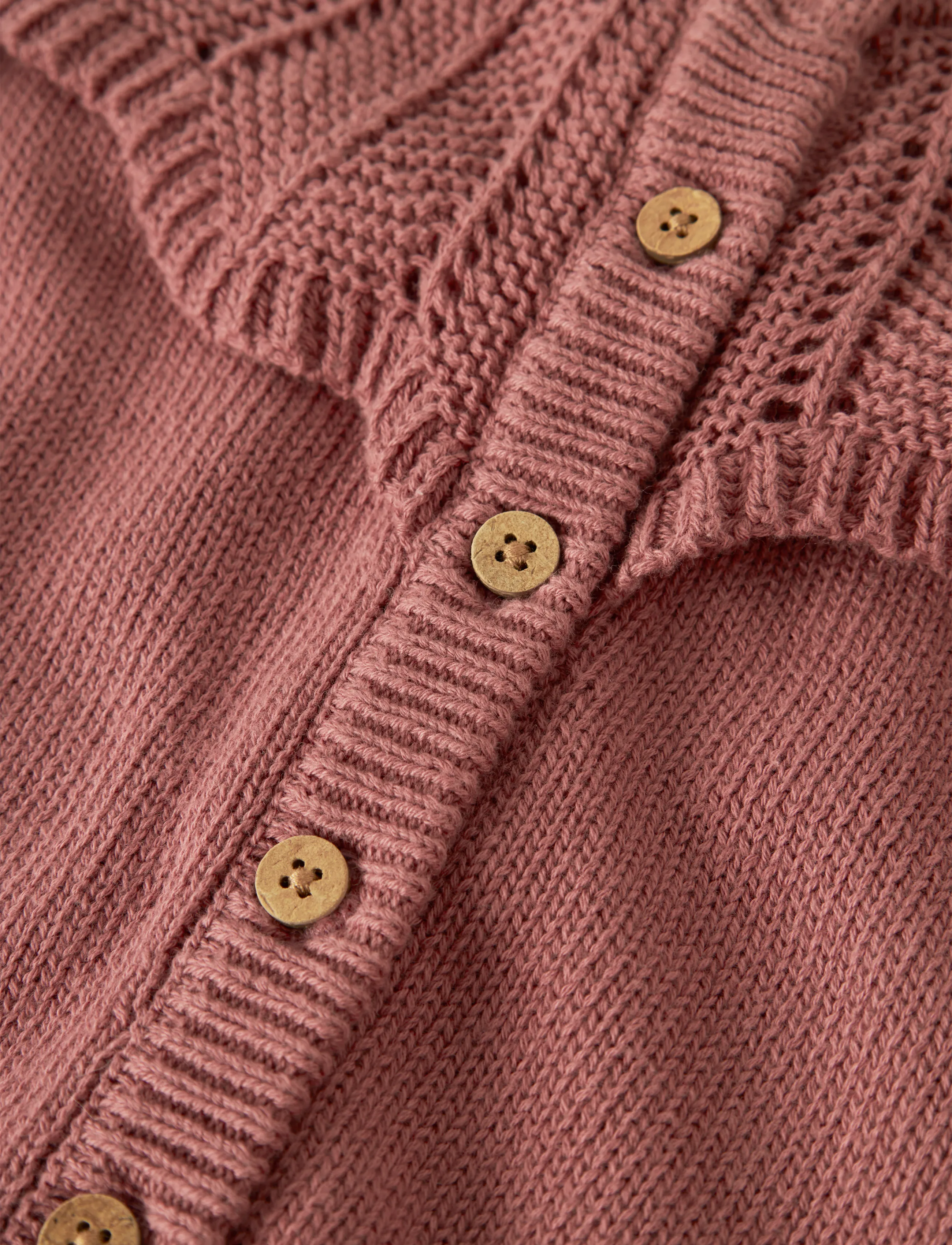 Lil'Atelier - NMFNODA LS KNIT CARD LIL - kardiganid - withered rose - 4