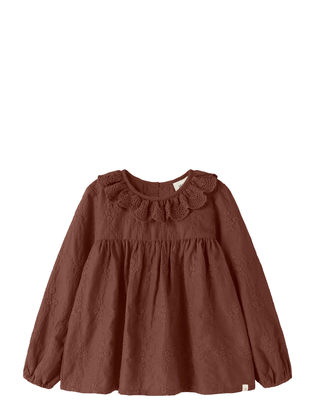 Lil'Atelier NMFNOPA LS LOOSE SHIRT LIL - New Arrivals - MAHOGANY / brown