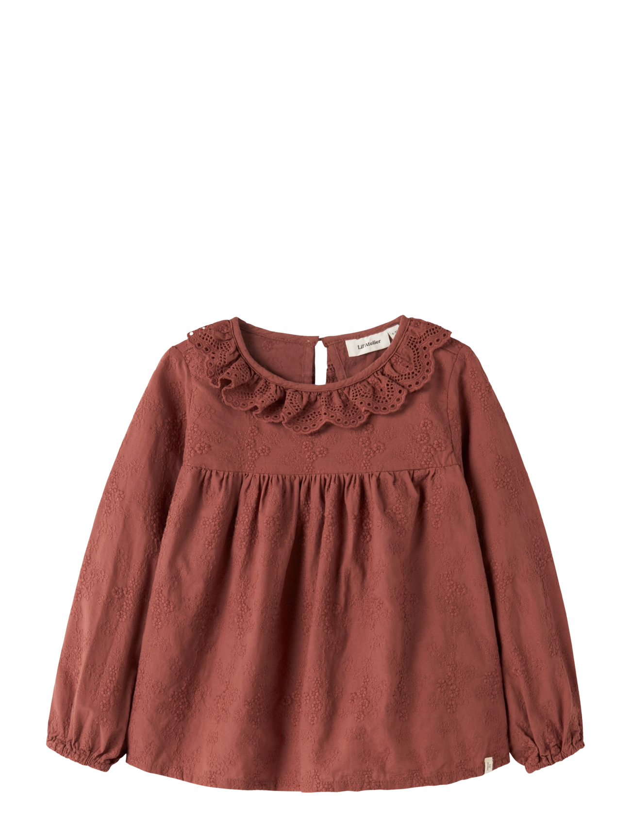 Lil'Atelier NMFNOPA LS LOOSE SHIRT LIL - Nach Größe einkaufen - MAHOGANY / brown