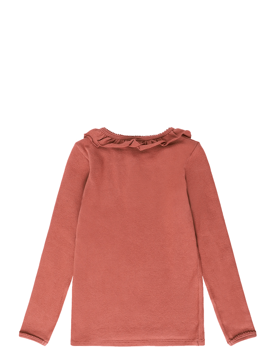 Lil'Atelier - NMFTHORO HUF LS SLIM TOP LIL - langärmelig - mahogany - 1