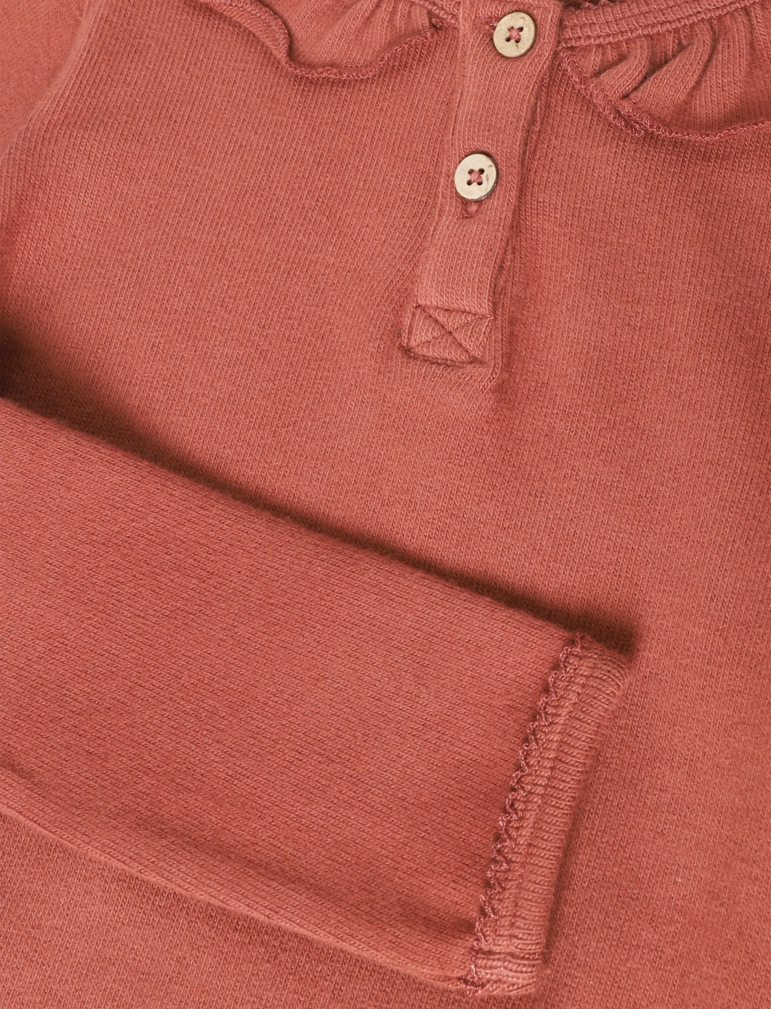 Lil'Atelier - NMFTHORO HUF LS SLIM TOP LIL - langärmelig - mahogany - 2