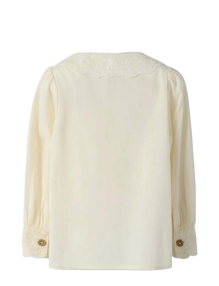 Lil'Atelier - NMFOLA LS LOOSE SHIRT LIL - pikkade varrukatega särgid - turtledove - 1