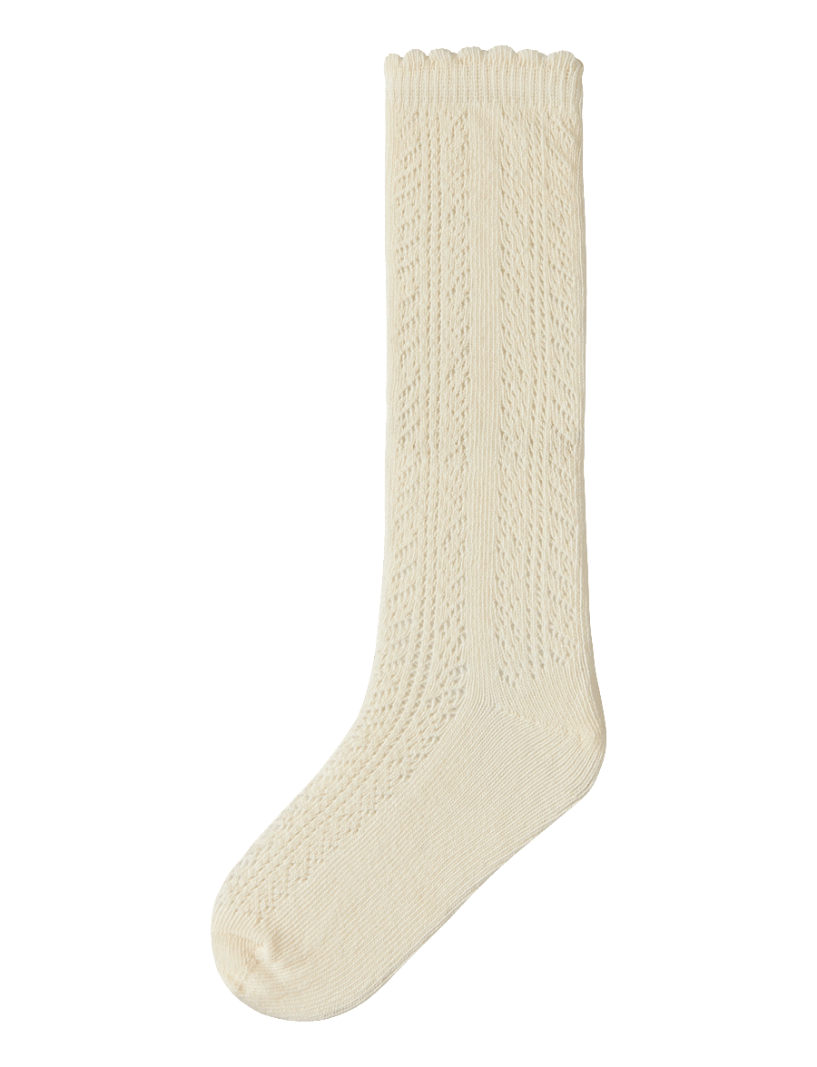 Lil'Atelier - NMFOLAJA KNEE SOCK LIL - strømper - turtledove - 0