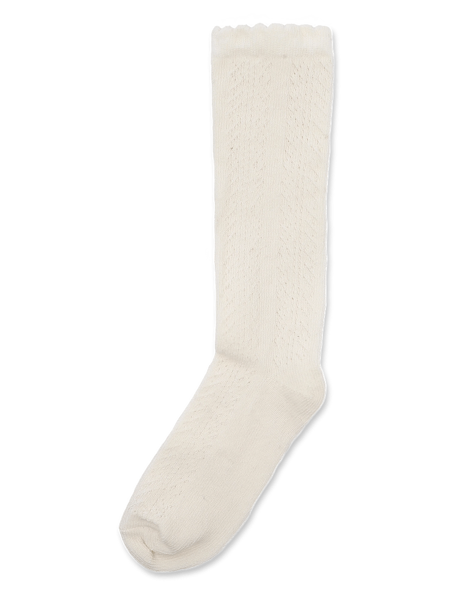 Lil'Atelier - NMFOLAJA KNEE SOCK LIL - sokid - turtledove - 0