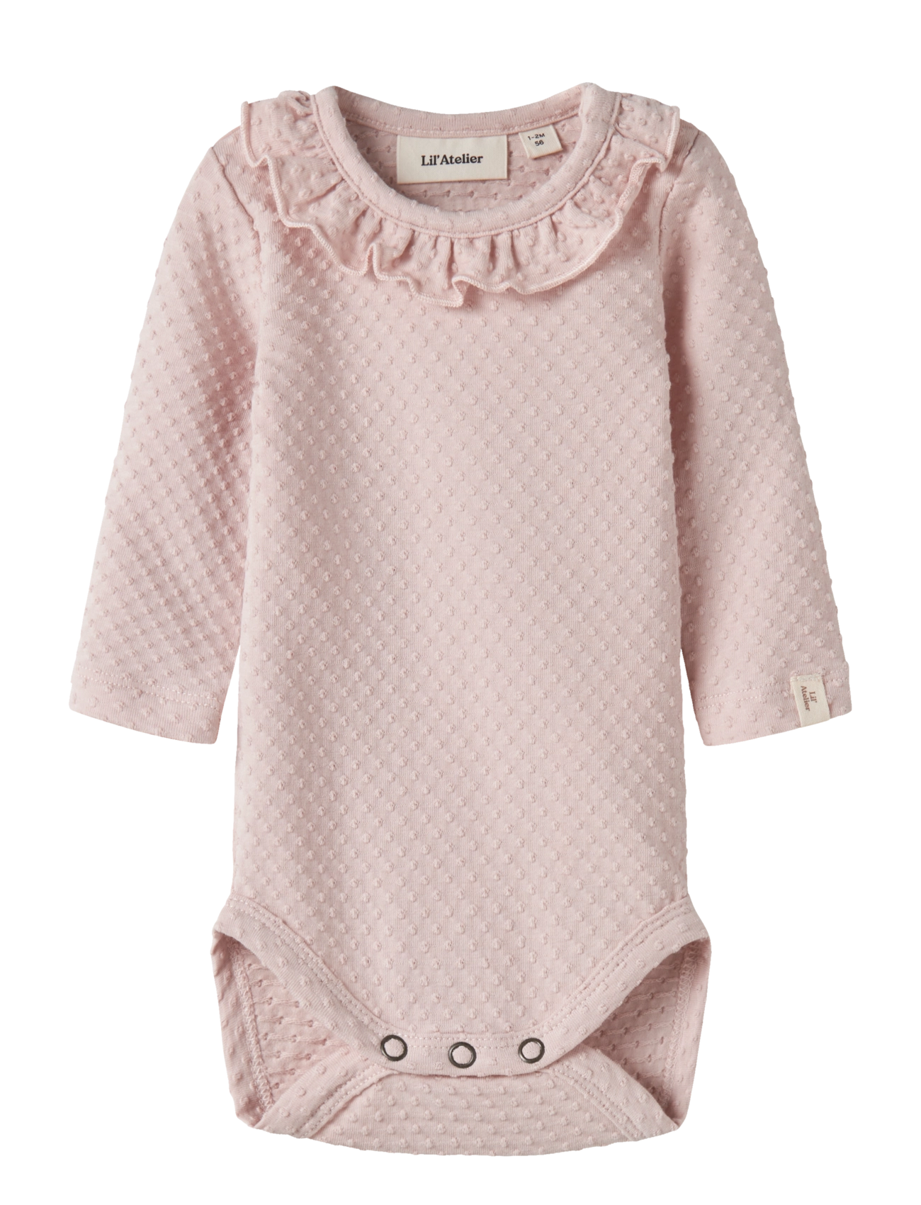 Lil'Atelier NBFNOEL LS SLIM BODY LIL - Pikkade varrukatega bodid - HUSHED VIOLET / pink/rose