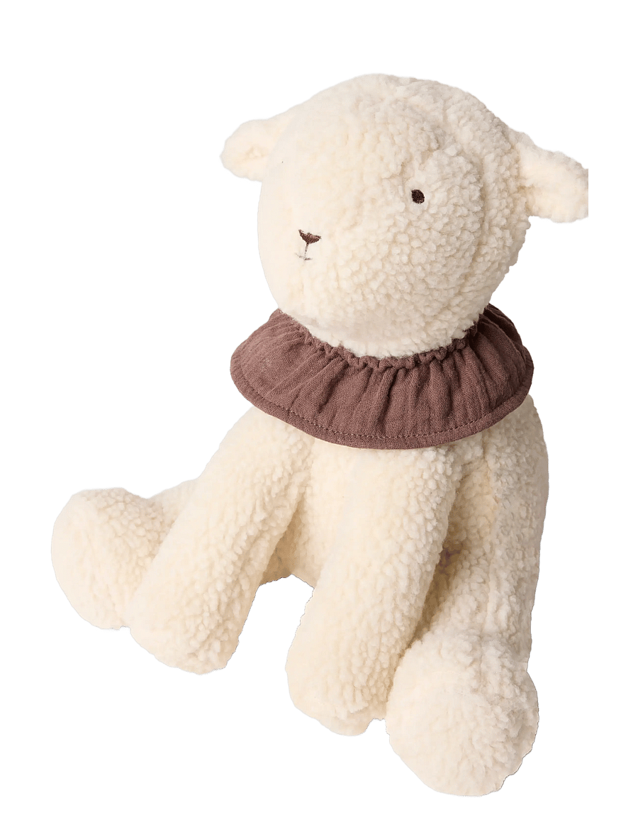 Lil'Atelier - NBNNOA SHEEP SHERPA TOY LIL - pehmed loomad - turtledove - 2