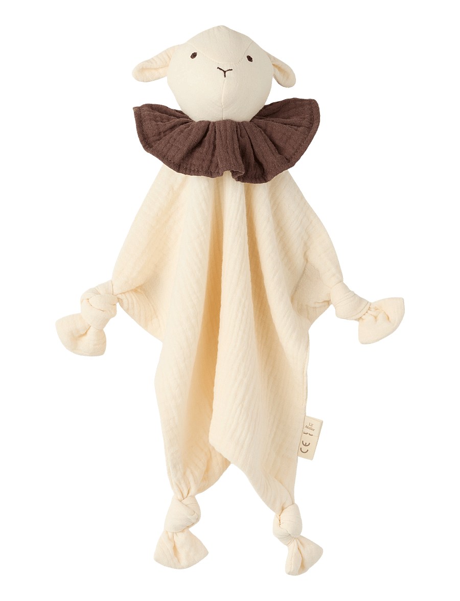 Lil'Atelier - NBNNOA SHEEP CUDDLE CLOTH LIL - pehmed loomad - turtledove - 0