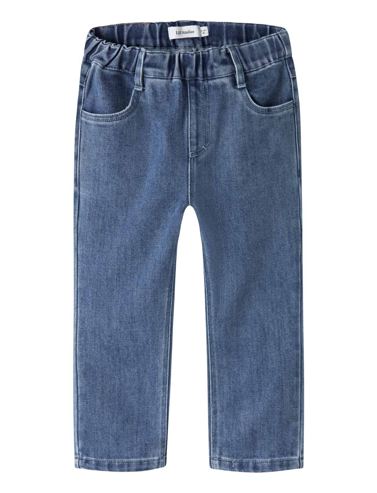 Lil'Atelier NMMOBELLO LOOSE JEANS 1144-SE LIL - Hosen - DARK BLUE DENIM / blue