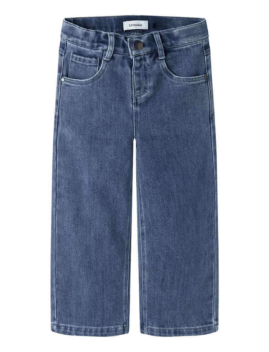 Lil'Atelier - NMFOBELLO WIDE JEANS 1144-SE LIL - dark blue denim - 0
