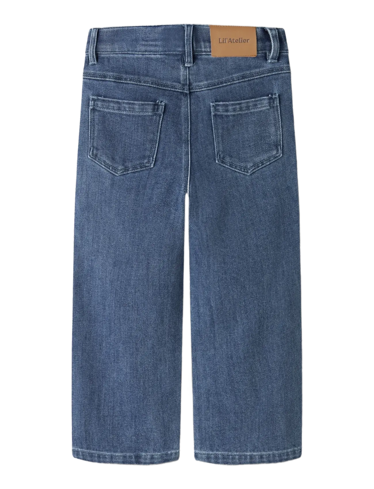Lil'Atelier - NMFOBELLO WIDE JEANS 1144-SE LIL - dark blue denim - 1