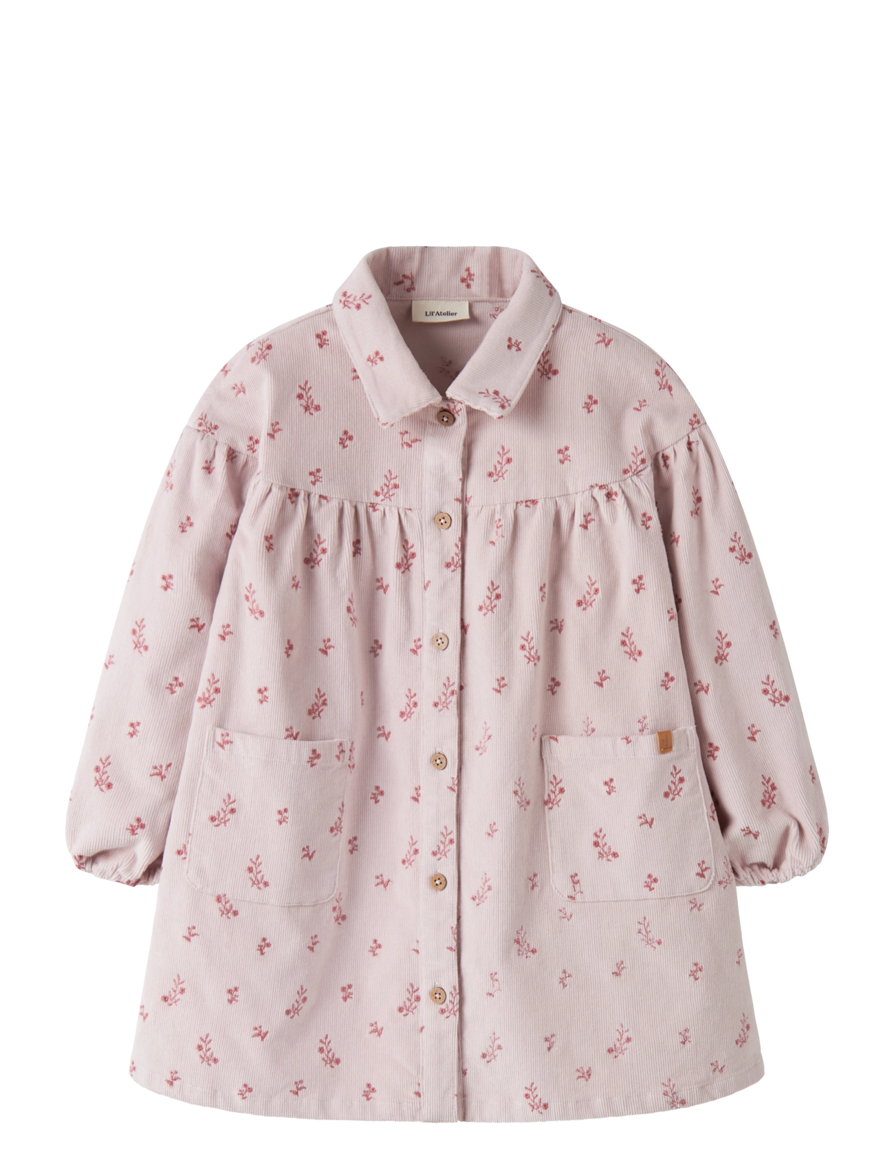 Lil'Atelier NMFNELLY CORD LS LOOSE DRESS 1145-HC LIL - Kleidung - HUSHED VIOLET / pink/rose