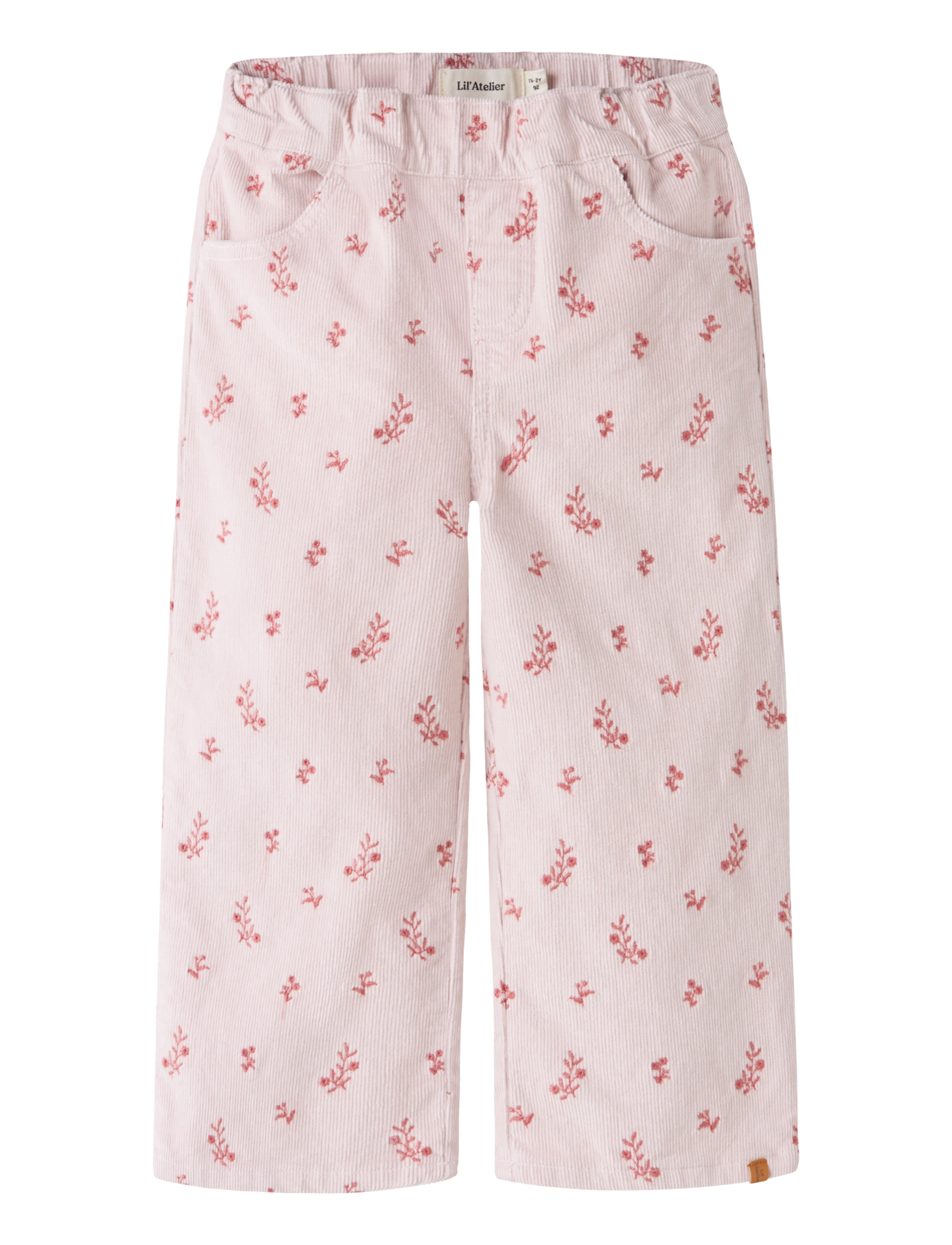 Lil'Atelier NMFNELLY CORD WIDE PANT 1145-HC LIL - Shop by age - HUSHED VIOLET / pink/rose