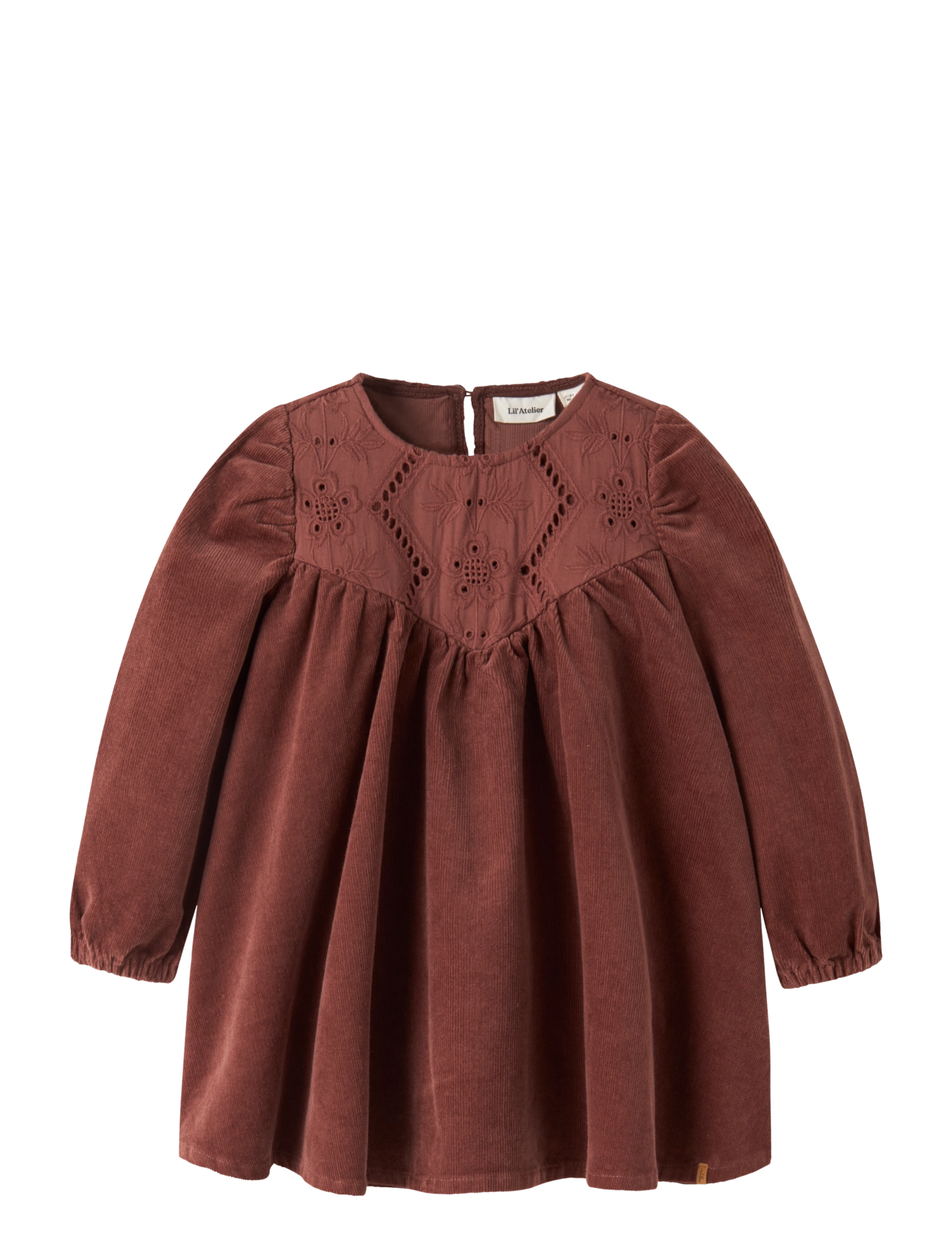 Lil'Atelier NMFONELLAS LOOSE CORD DRESS 1146-HC LIL - Kleidung - MAHOGANY / brown