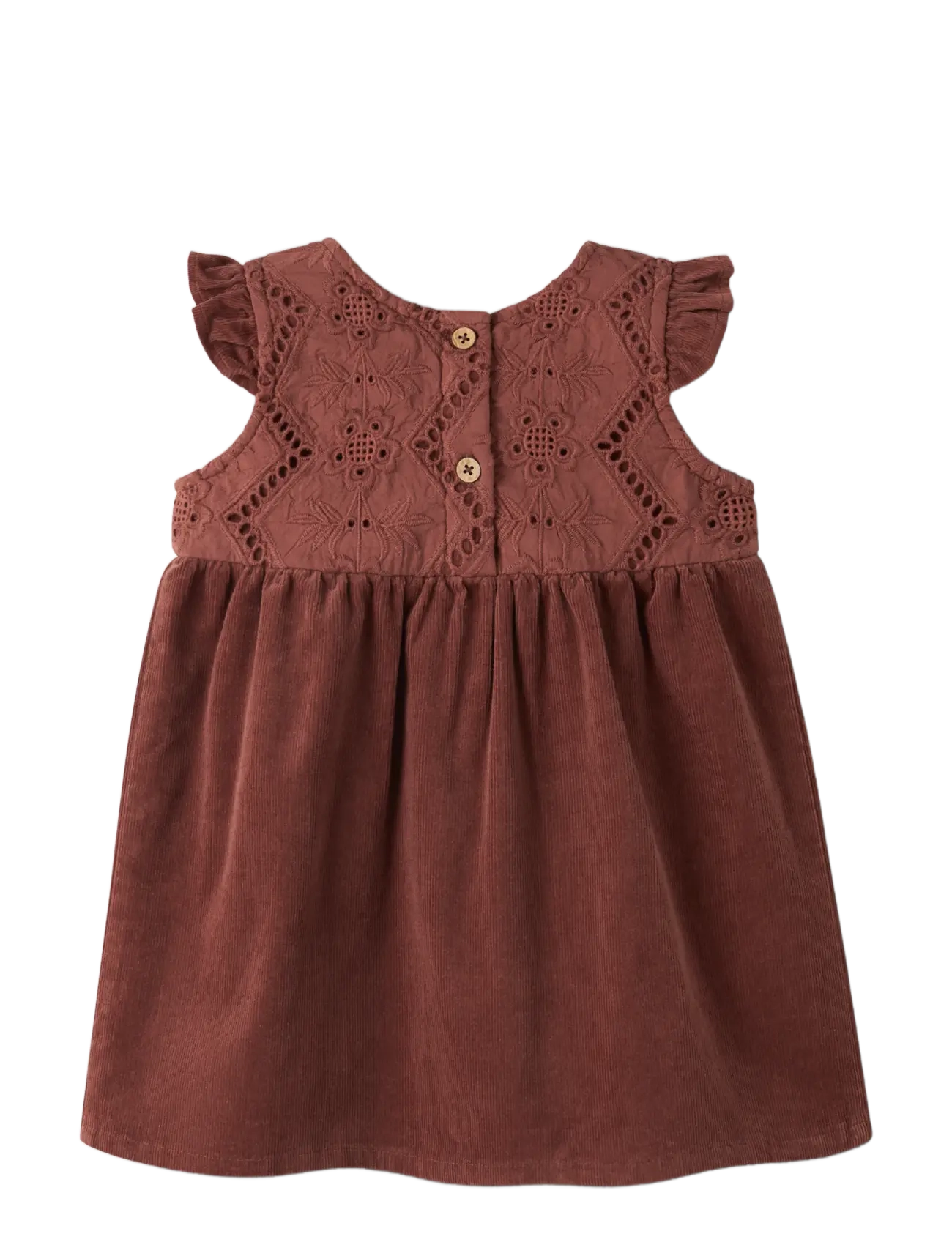 Lil'Atelier - NBFONELLAS CORD SKIRTALL 1146-HC LIL - mahogany - 1